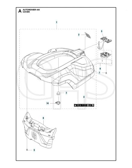 Husqvarna Automower 440 - Cover