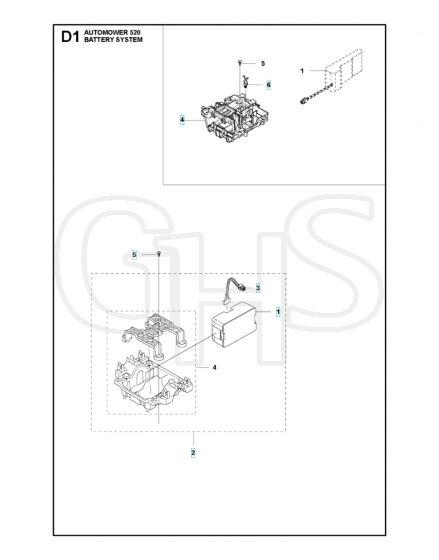 Husqvarna Automower 520 - Battery