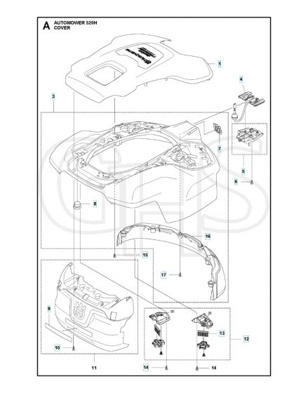 Husqvarna Automower 520H - Cover