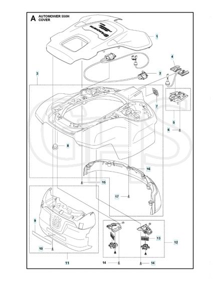 Husqvarna Automower 550H - Cover