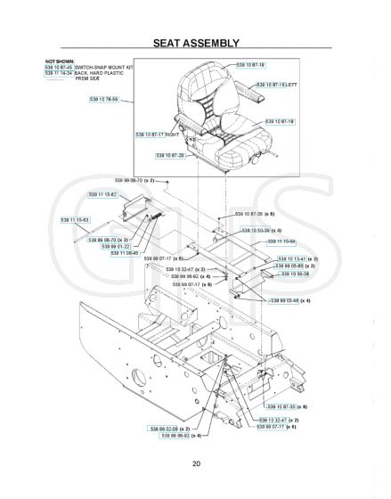 Husqvarna Bz27 D - Seat