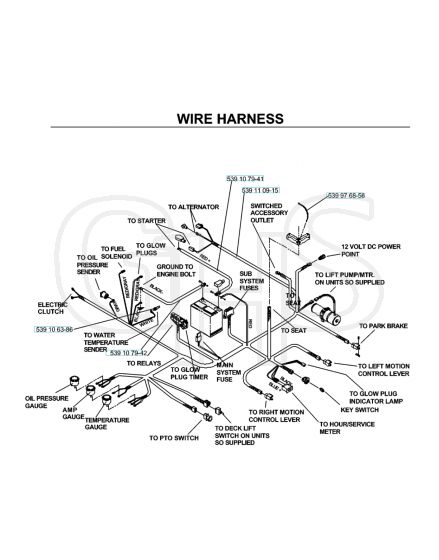 Husqvarna Bz27 - Wiring Harness