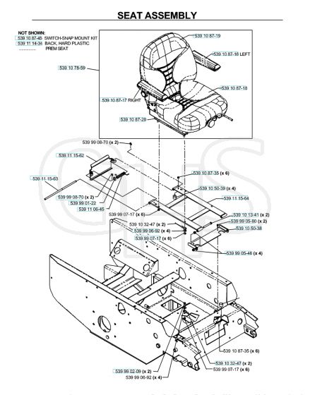 Husqvarna Bz34 D - Seat