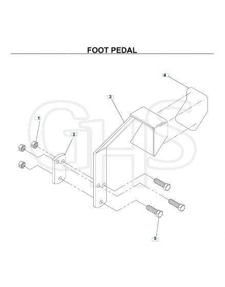 Husqvarna Bz6127 D - Pedals