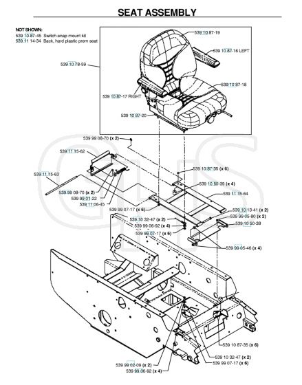 Husqvarna Bz6172 D - Seat