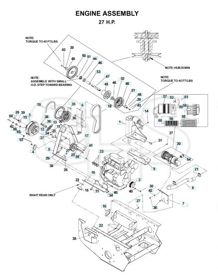 Husqvarna Bze6127 D - Engine