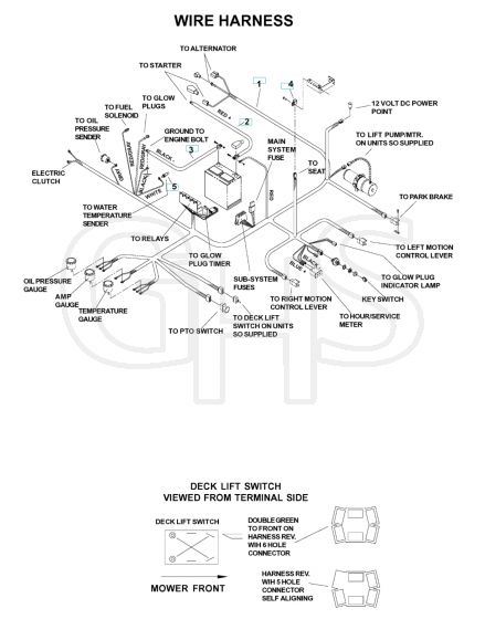 Husqvarna Bze6127 D - Harness