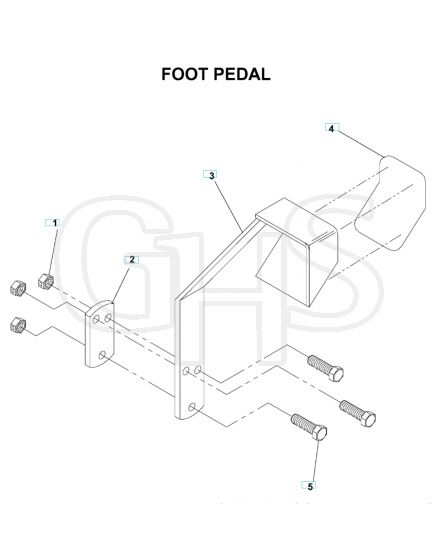 Husqvarna Bze6127 D - Pedals