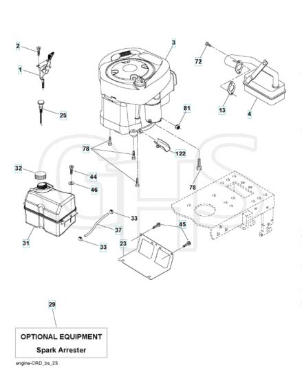 Husqvarna Ct131 - Engine