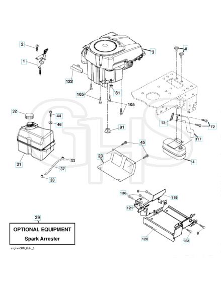 Husqvarna Ct151 - Engine | GHS