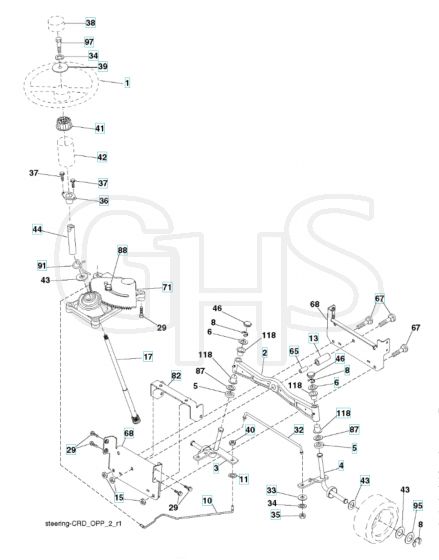 Husqvarna Ct 141 - Steering