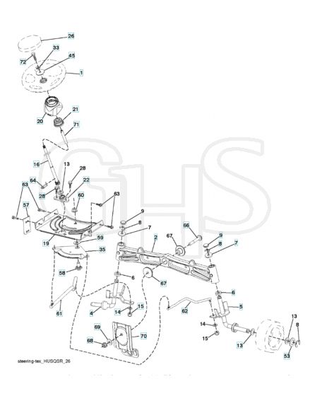 Husqvarna Ct 153 - Steering