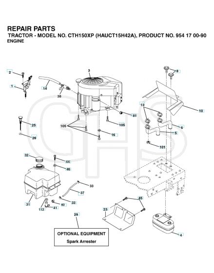 Husqvarna Cth150 Xp - Engine