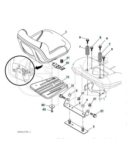 Husqvarna Cth2642Tr - Seat