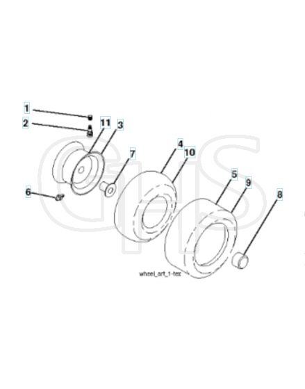 Husqvarna Cth2642Tr - Wheels & Tyres