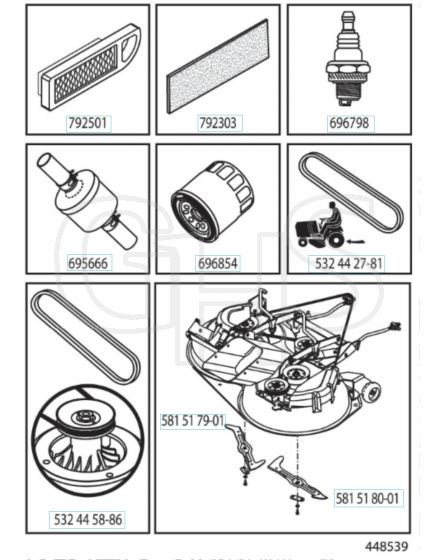 Husqvarna Cth2642Tre - Accessories