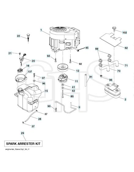 Husqvarna Cth 164T - Engine