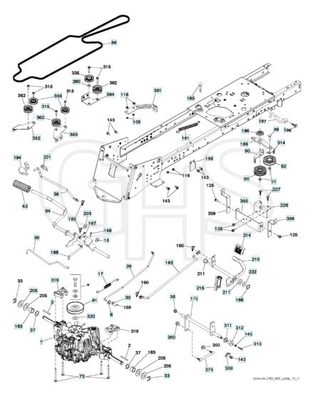 Husqvarna Cth 174 - Drive