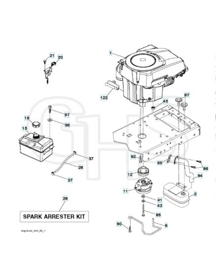 Husqvarna Cth 194 - Engine