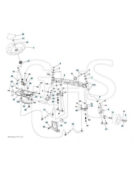 Husqvarna Cth 204T - Steering