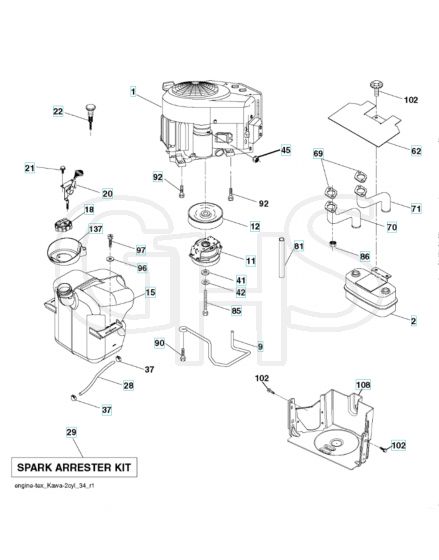 Husqvarna Cth 224T - Engine