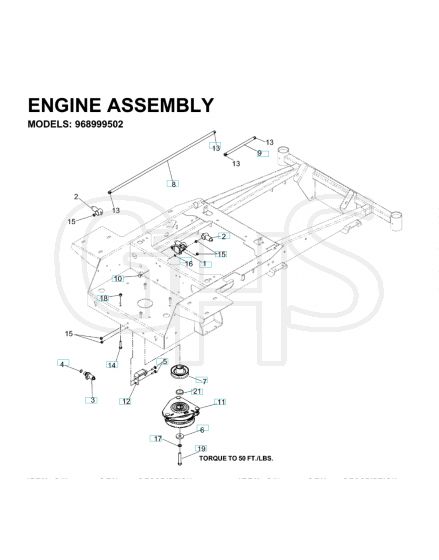 Husqvarna Ez17 - Engine