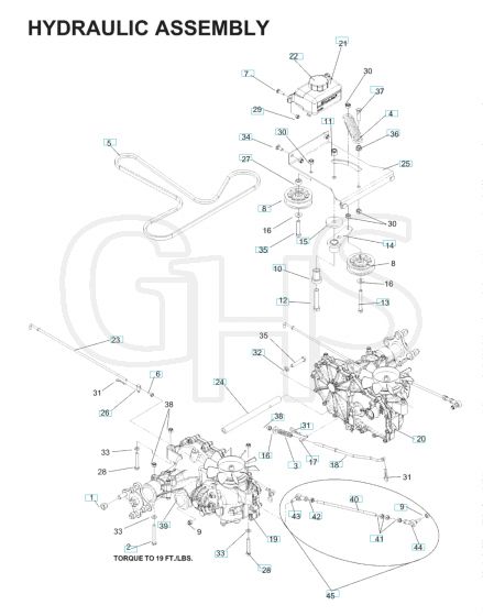 Husqvarna Ez17 - Hydraulic Pump