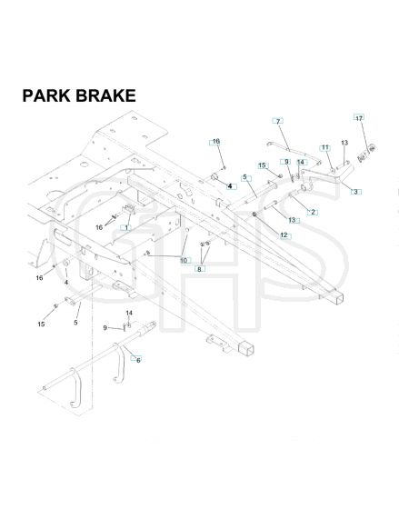 Husqvarna Ez17 - Parking Brake