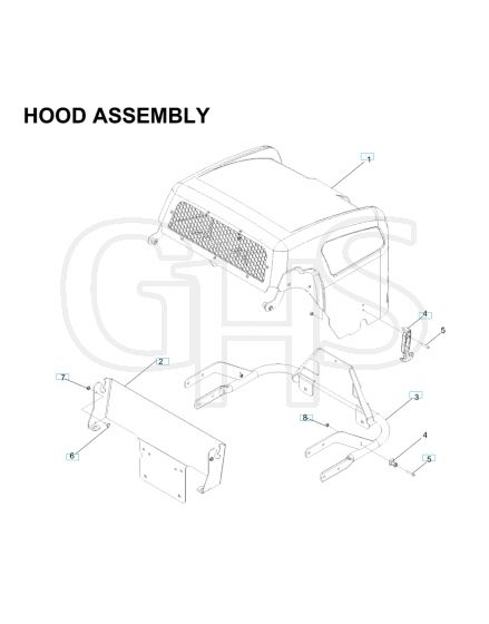 Husqvarna Ez21 - Hood