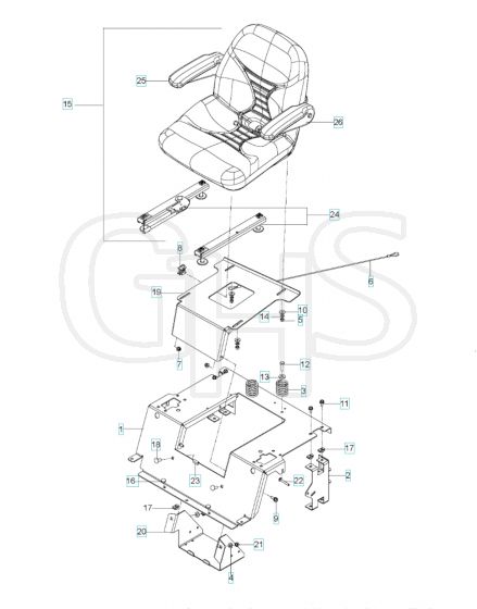 Husqvarna Ez4824K - Seat