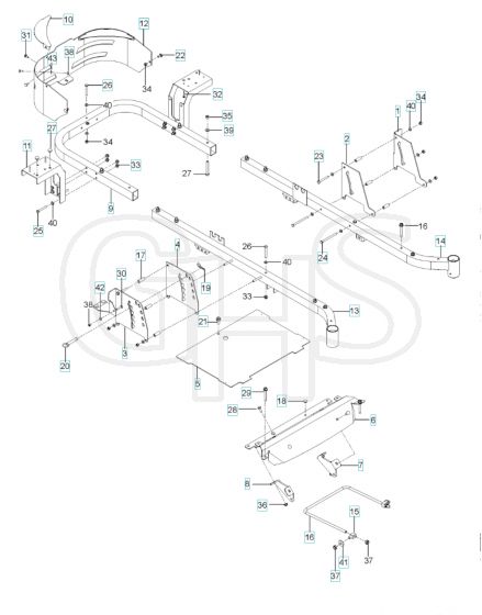 Husqvarna Ez 24T - Frame