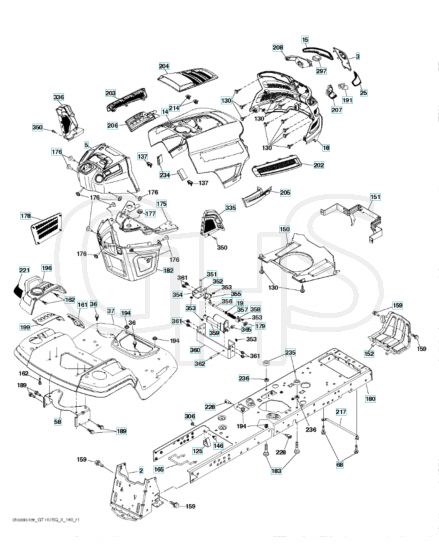 Husqvarna Gt48Xlsi - Chassis & Enclosures