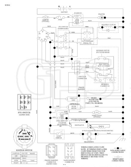 Husqvarna Gt52Xls - Schematic