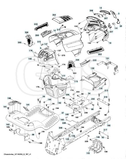 Husqvarna Gt54Cs - Chassis & Frame