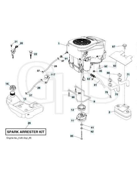 Husqvarna Gt54Cs - Engine