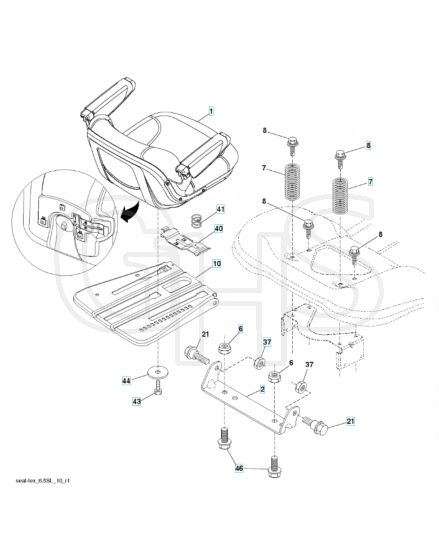 Husqvarna Gt54Cs - Seat