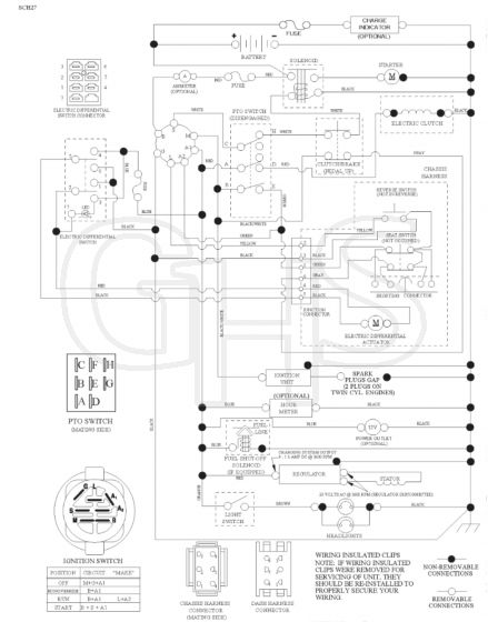 Husqvarna Gt54Ls - Schematic