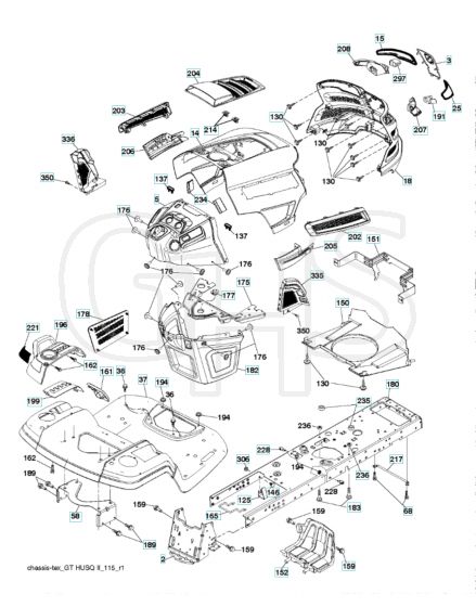 Husqvarna Gth24V52Ls - Chassis & Frame