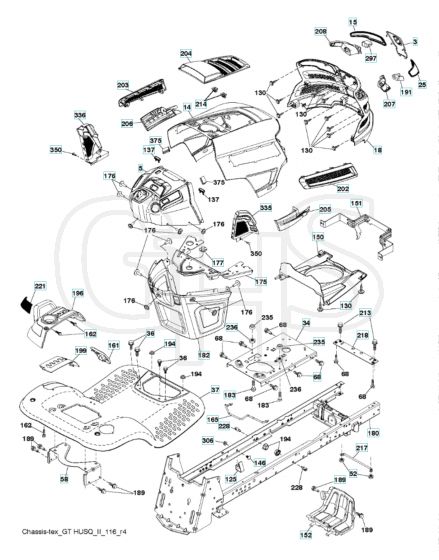 Husqvarna Gth24V54 - Chassis & Frame