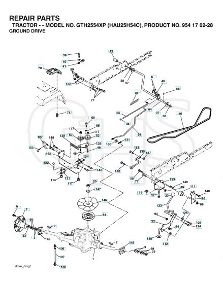 Husqvarna Gth2554 Xp - Drive