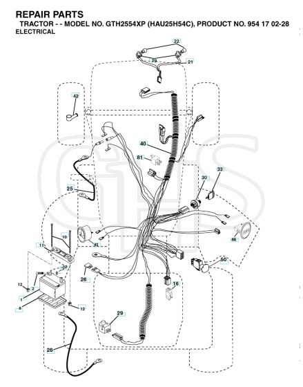 Husqvarna Gth2554 Xp - Electrical