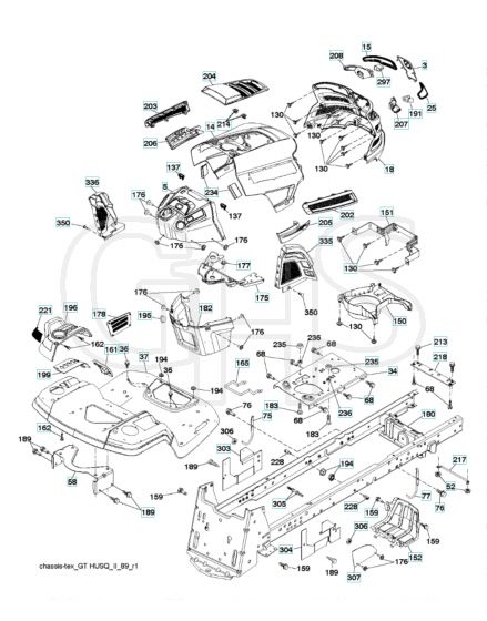 Husqvarna Gth263T - Chassis & Enclosures