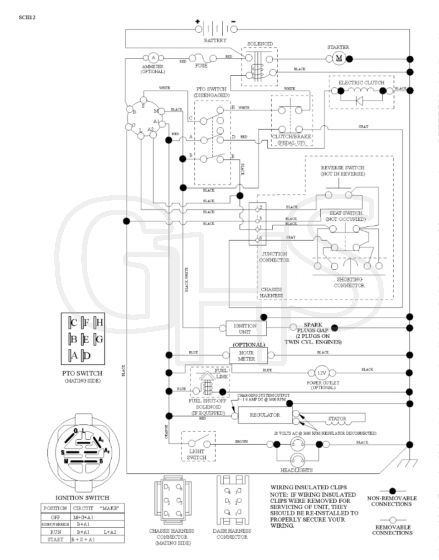 Husqvarna Gth263T - Schematic