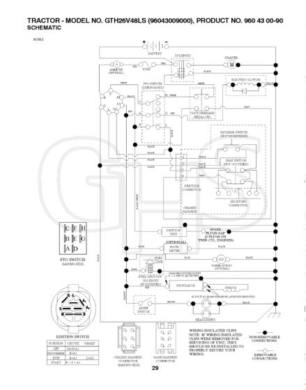 Husqvarna Gth26V48Ls - Schematic