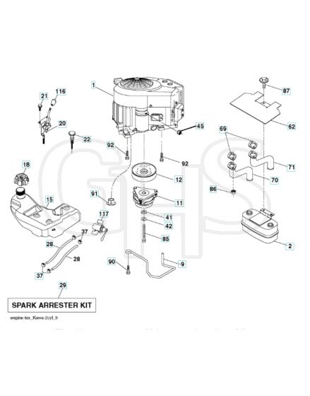 Husqvarna Gth26V52Ls - Engine