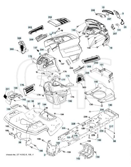 Husqvarna Gth27V48Ls - Chassis & Enclosures