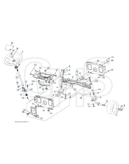 Husqvarna Gth3052Tdf - Steering