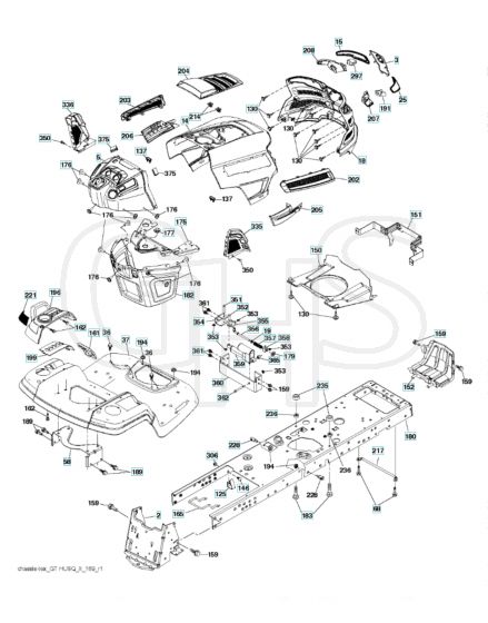 Husqvarna Gth52Xls - Chassis & Enclosures