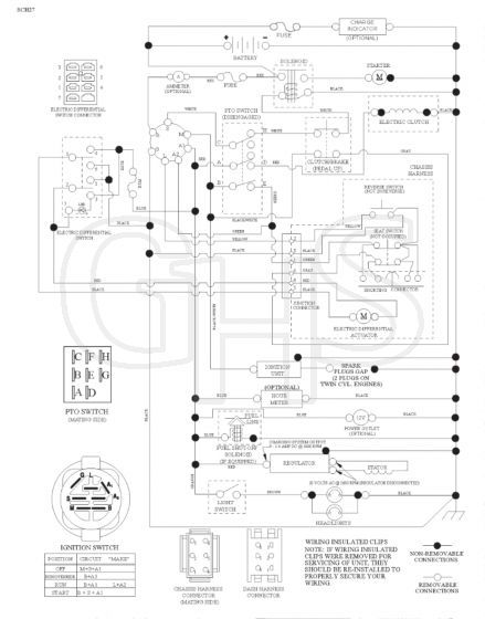 Husqvarna Gth52Xls - Schematic