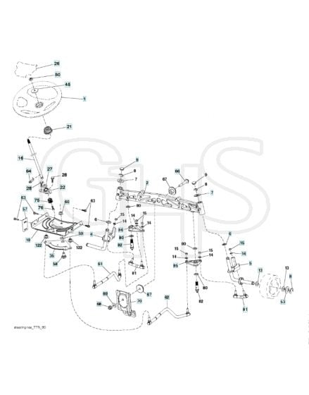 Husqvarna Gth 264T - Steering